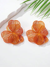 1 paire de boucles d'oreilles pendantes vintage élégantes