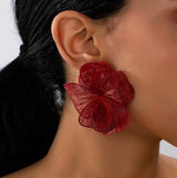 1 paire de boucles d'oreilles pendantes vintage élégantes