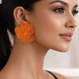 1 paire de boucles d'oreilles pendantes vintage élégantes