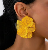 1 paire de boucles d'oreilles pendantes vintage élégantes