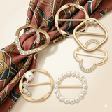 6 pièces Clips pour foulards pour femmes