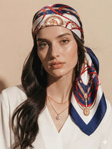 Bandana en satin élégant et à la mode
