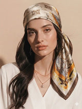 Bandana en satin élégant et à la mode