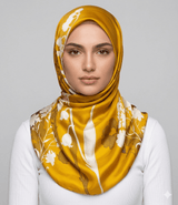 Écharpe longue et lisse pour femme