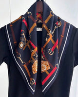 EMERY ROSE Foulard carré imprimé