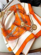 EMERY ROSE Foulard carré imprimé