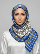 Foulard Imprimé Style Palais de Luxe