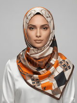 Foulard long femme 90*180cm en faux soie