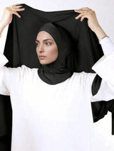 hijab en mousseline instantané.