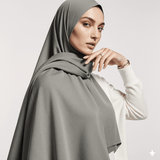 hijab en mousseline instantané.