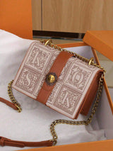 Mini sac carré rétro