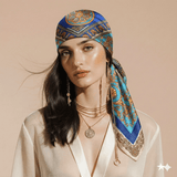 nouveau foulard carré petit et chic à la mode