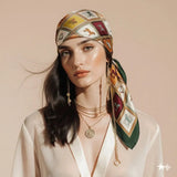 nouveau foulard carré petit et chic à la mode