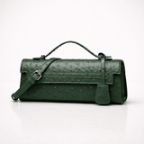 Sac à main en PU motif autruche