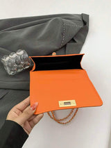 Sac bandoulière mini à la mode en PU gaufré uni, idéal pour les trajets quotidiens
