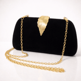 Sac de soirée élégant en velours